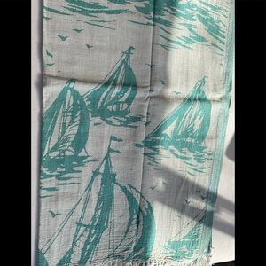 Seaside Collection Oversized Turkish Cotton towel, Dusty green